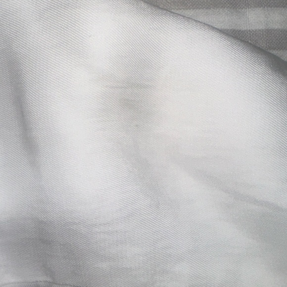 Everlane Women's Drapey Square Shirt Boxy Ivory Bone 2 - Picture 9 of 11